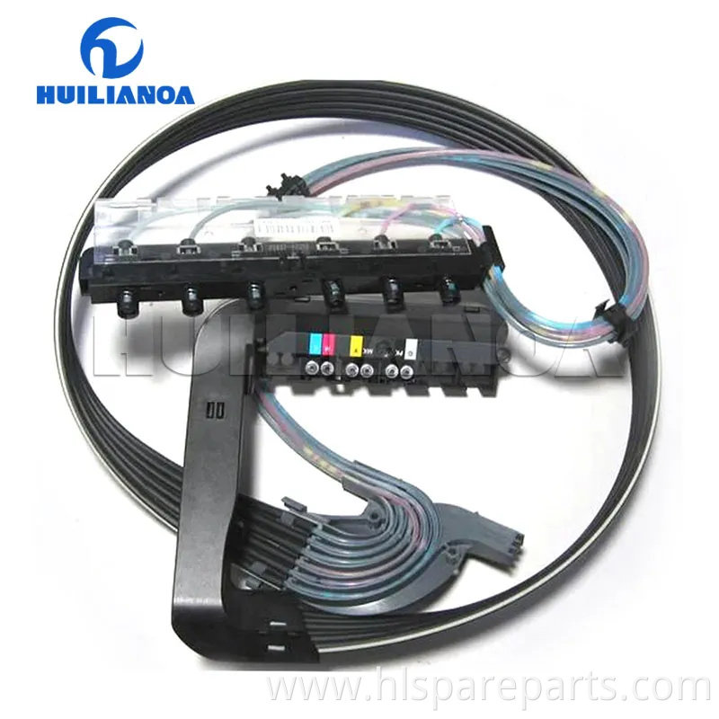 Ink Tube System for HP Designjet T610 T100 44' Ink Tube Assembly Q6675-60021 Q6677-60007 Q6687-60059 Print Width Plotters